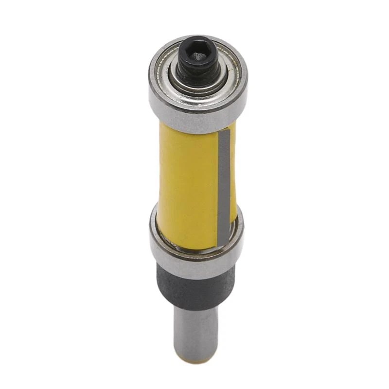 

Y1AD 1pc 1/4'' Shank Top &Bottom Bearing Flush Trim Router Bit For Woodworking