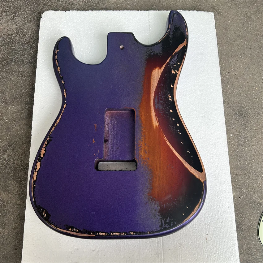 New purple electric guitar body,  wholesale and retail.