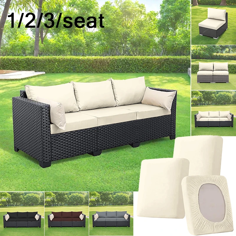 

Newest Outdoor Tropical Print Sofa Cushion Covers - Non-Slip Furniture Protectors, Replacement for1/2/3Seat Cushions /funda sofá
