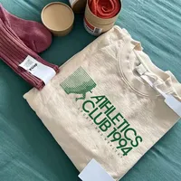 Summer Vintage Style Athletics Club 1994 Letters Printing Khaki T shirts Women Short Sleeve Loose Cotton Casual Aesthetic Tees