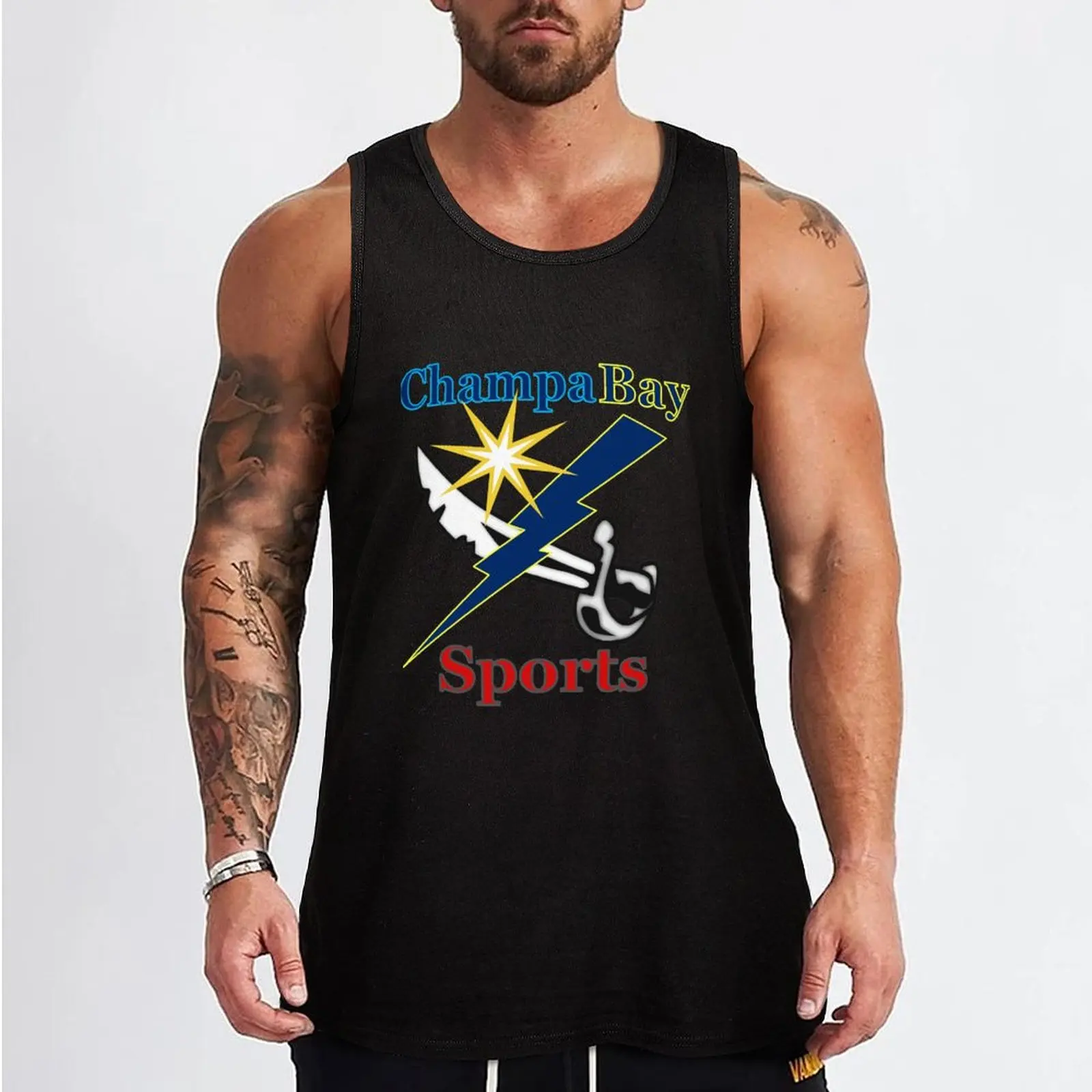 Champa Bay Sports Tank Top T-shirt male Men's clothes