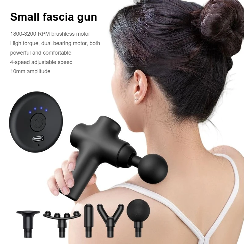 

Многофункциональное спортивное и фитнес-оборудование, бесщеточный двигатель, небольшой фасциальный пистолет, бытовой электрический массажер для глубоких тканей мышц.