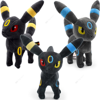 Pokemon Plush Toys Anime Shiny Umbreon Espeon Sylveon Vaporeon Eevee Leafeon Jolteon Flareon Glaceon Stuffed Plushie Kids Dolls