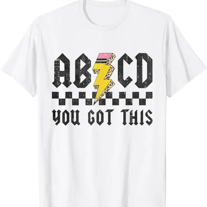 Abcd Testing Day You Got This Test Teacher Funny T Shirt