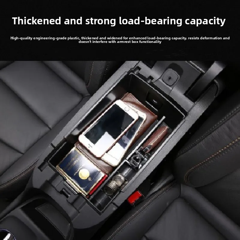 For Chevrolet Equinox 2018~2025 Car Center Console Armrest Box Storage Tray Sundries Tidying Organizer Case Interior Accessories view 6