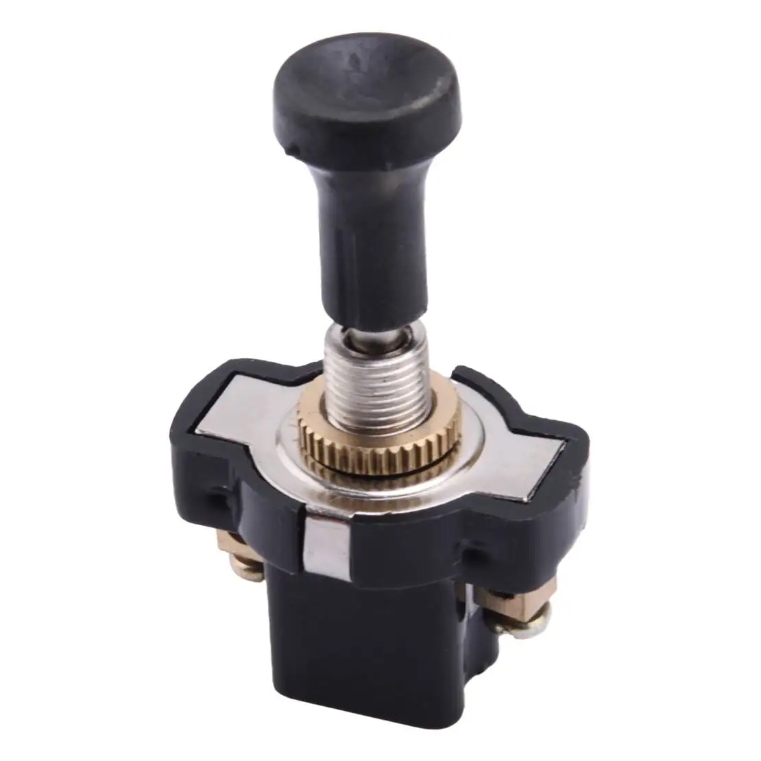 8mm Thread Mount Electrical Vehicle Auto Car On-Off Push-Pull Switch 12V Universal