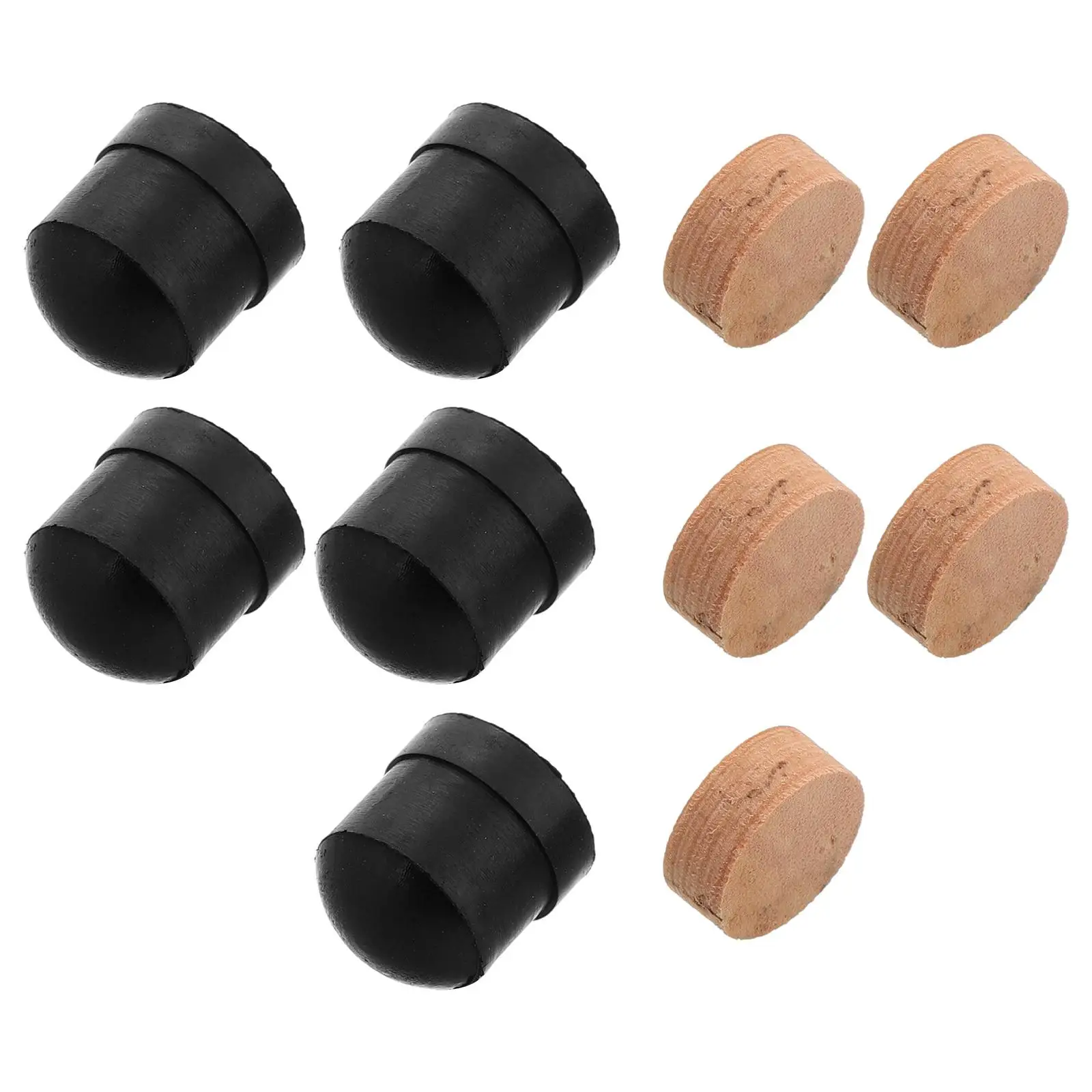 

10Pcs Water Key Set Durable Cork Pads Trombone Slide Rubber Tip Bumper Brass Instrument Repair Kit Valve Musical Accessories