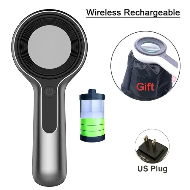 Lampe professionnelle analyseur UV de peau lampe en bois Machine de Test de peau du visage Machines 