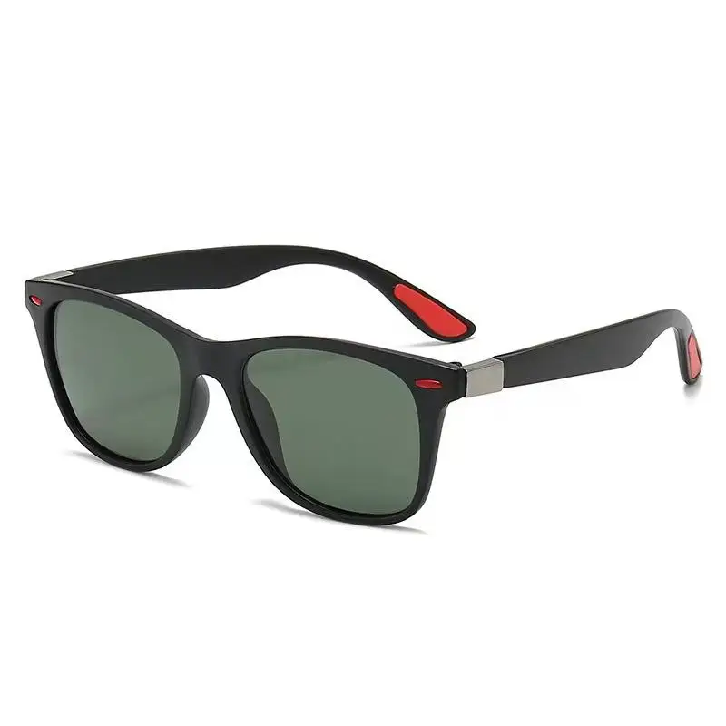 Nachtsichtbrille mit PC-Rahmen, Polarisierte Sonnenbrille für Herren, Outdoor-Sportbrille, Tag- und Nachtsichtbrille für Autofahrer