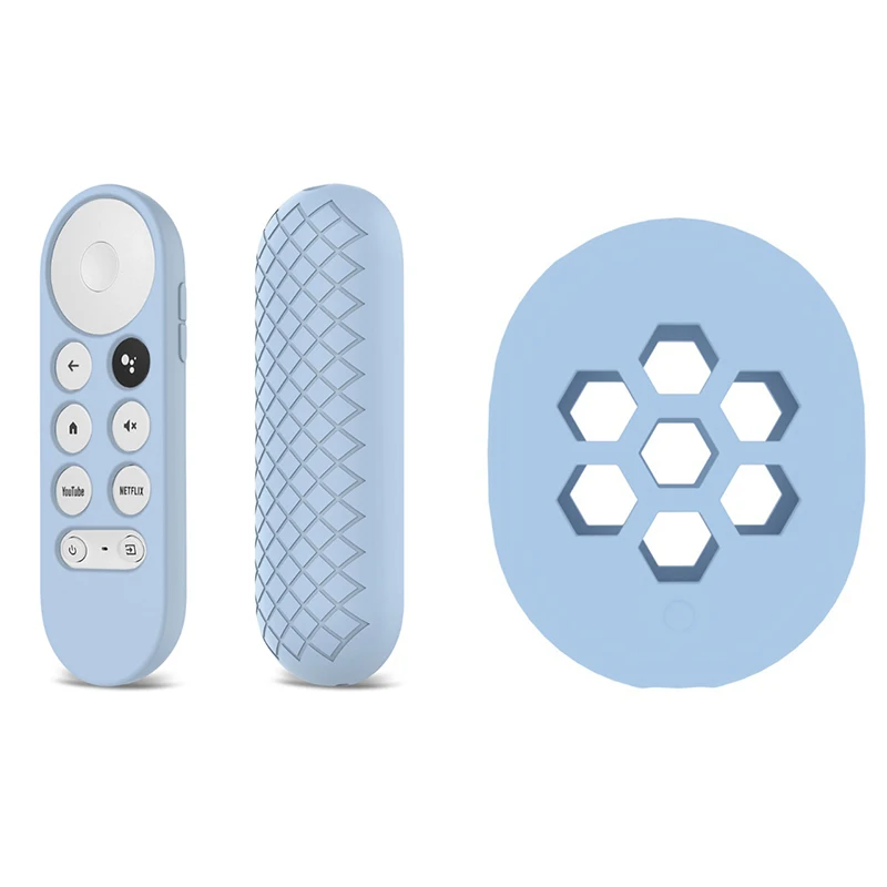 Non-slip Soft Silicone for Case Remote Control Protective Cover for Shell for Chromecast TV 2020 Voice TV BOX Remote Control