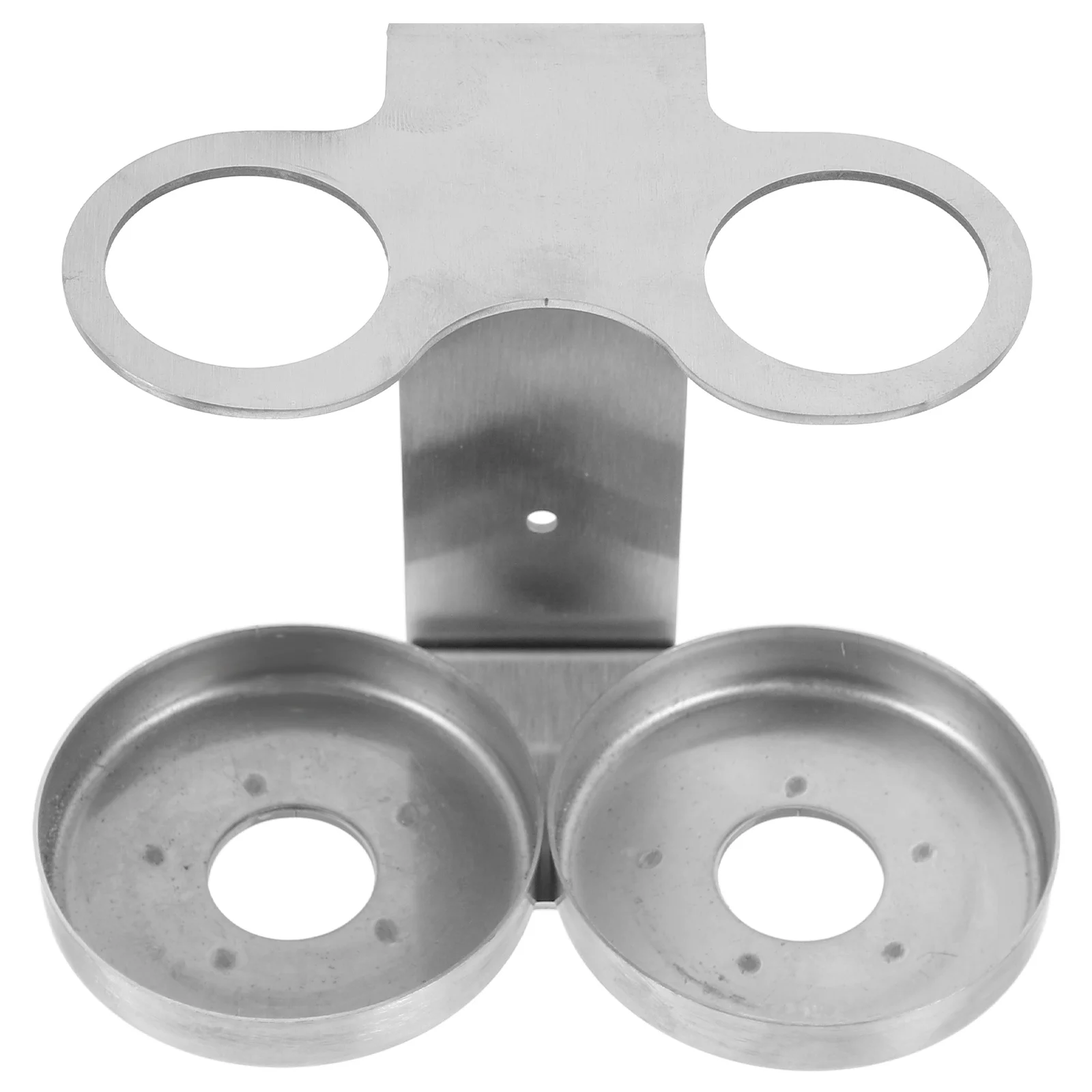 Dispensador de jabón para montaje en pared, botella de champú líquido H, adhesivo de acero inoxidable, sin soporte para jabón colgante, almacenamiento de taladro