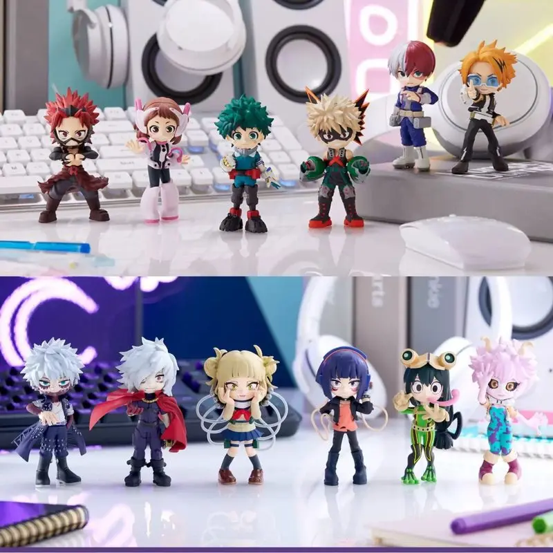 

In Stock 7cm Bushiroad PalVerse My Hero Academia All Members vol.1-2 Authentic Loose Figure Model Desktop Ornament Toys Gifts
