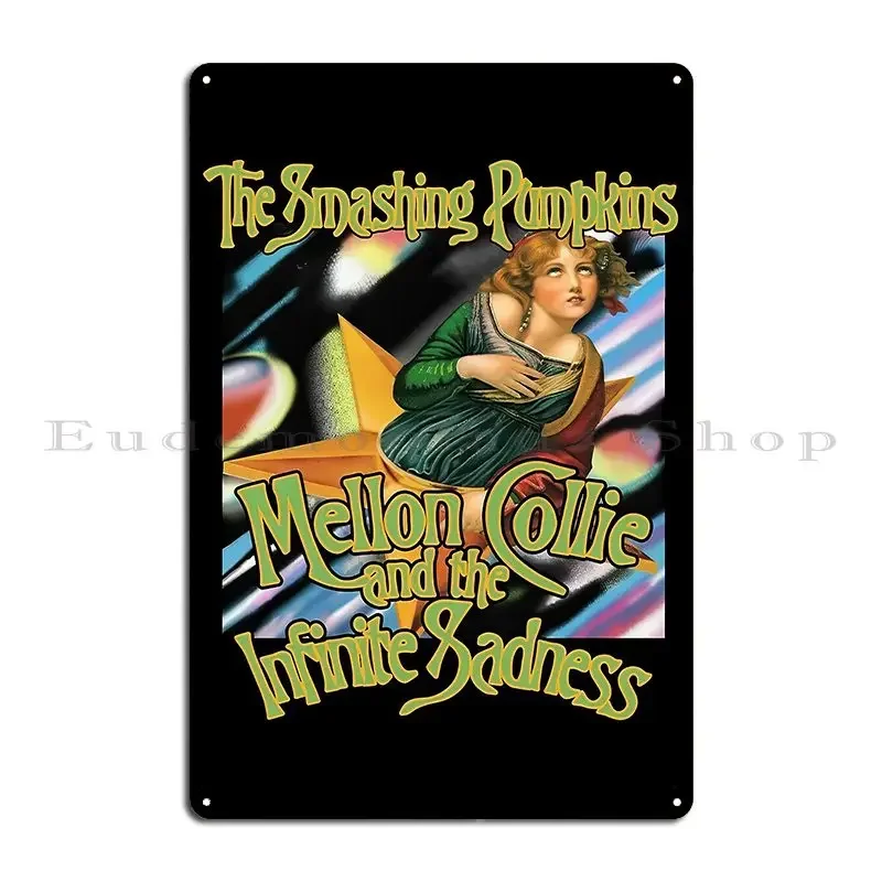 The Smashing Pumpkins Melon Collie Infinite Sadness Metal Plaque Poster Plates Print Cave Club Wall Pub Tin Sign Poster