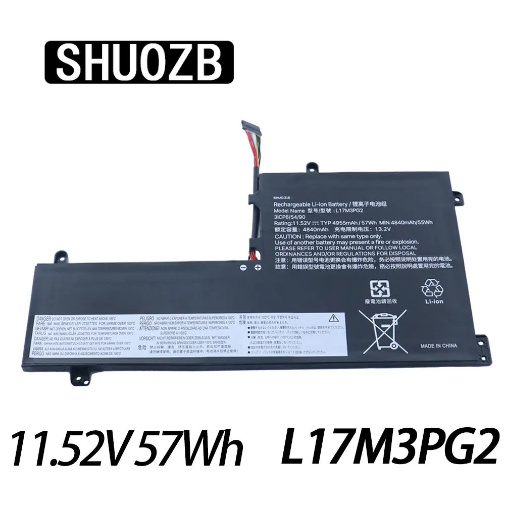 

For Lenovo Legion Y530 Y530-15ICH Y540-15IRH Y7000 Y7000P L17C3PG1 L17L3PG1 L17M3PG1 L17M3PG3 L17C3PG2 Laptop Battery New 11.4V