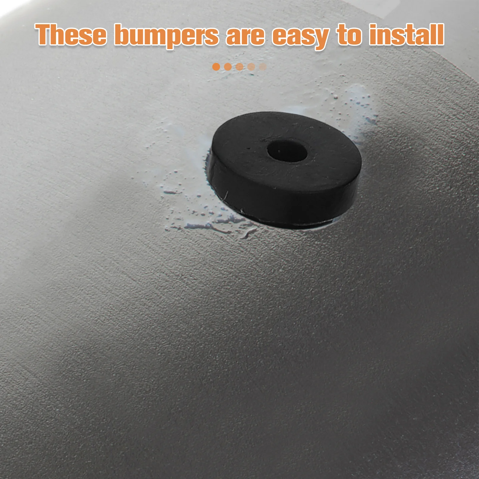 

20Pcs Silicone Anti-Collision Bumpers Shock Absorbing Plugs for Cabinet Elevator Doors Wall Protection Door Stoppers