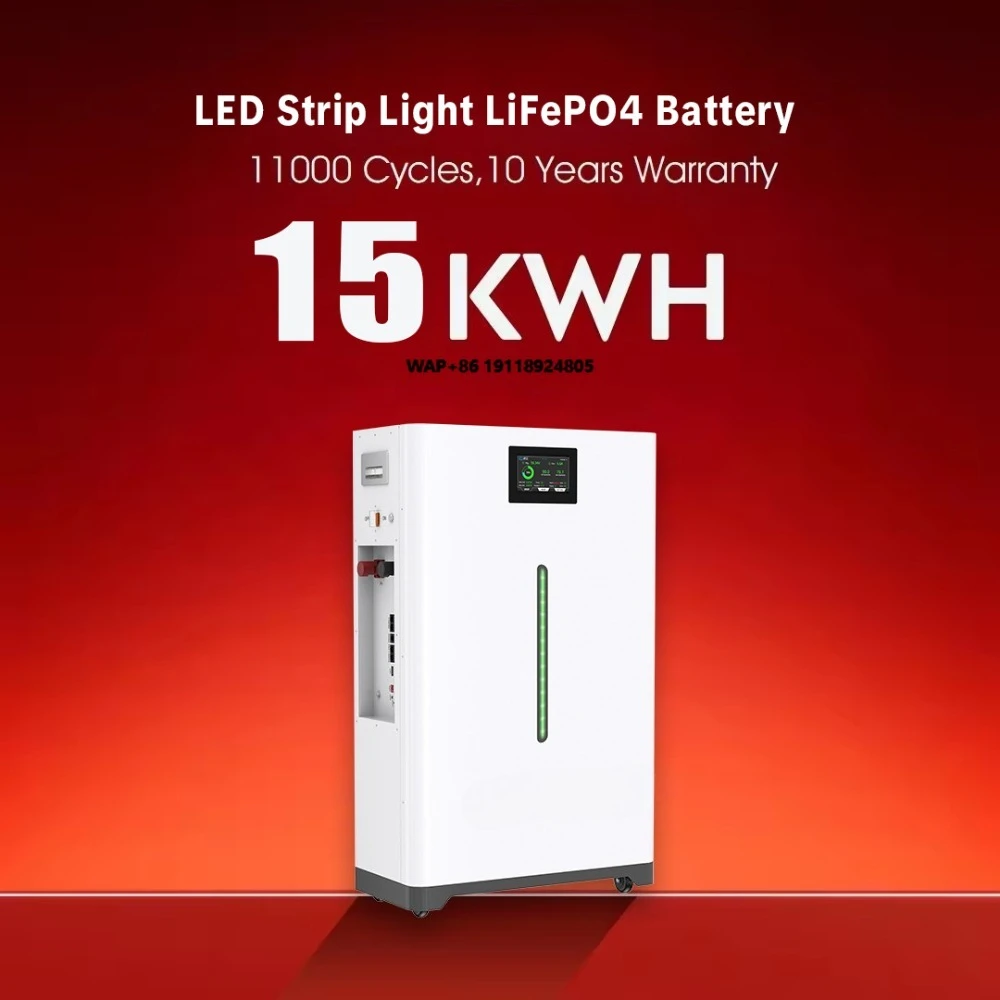 Wall Mounted 10kwh 15kwh Lifepo4 Batteries 51.2V 200ah 300ah Lithium Iron Battery 48V LFP Powerwall Home Solar Energy Storage