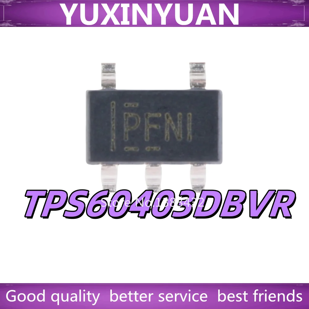 5/PCS New Original Patch TPS60403DBVR TPS60403 PFNI SOT23-5 60mA Charging Pump Voltage Inverter Chip In Stock