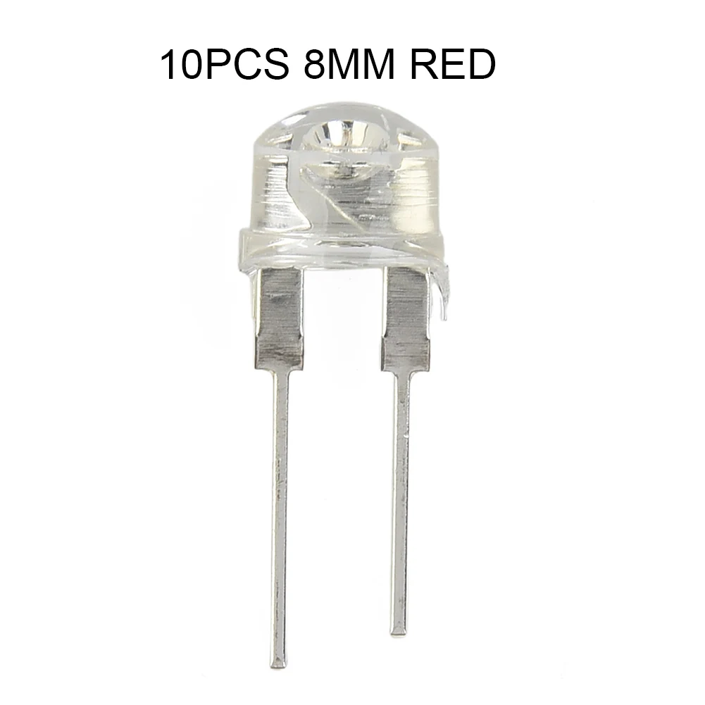 Electronic Component LED Emitting Diodes Individual LEDS LED Lamp Light Emitting Diode Straw Hat Inline Through Hole 0.5W 10PCS