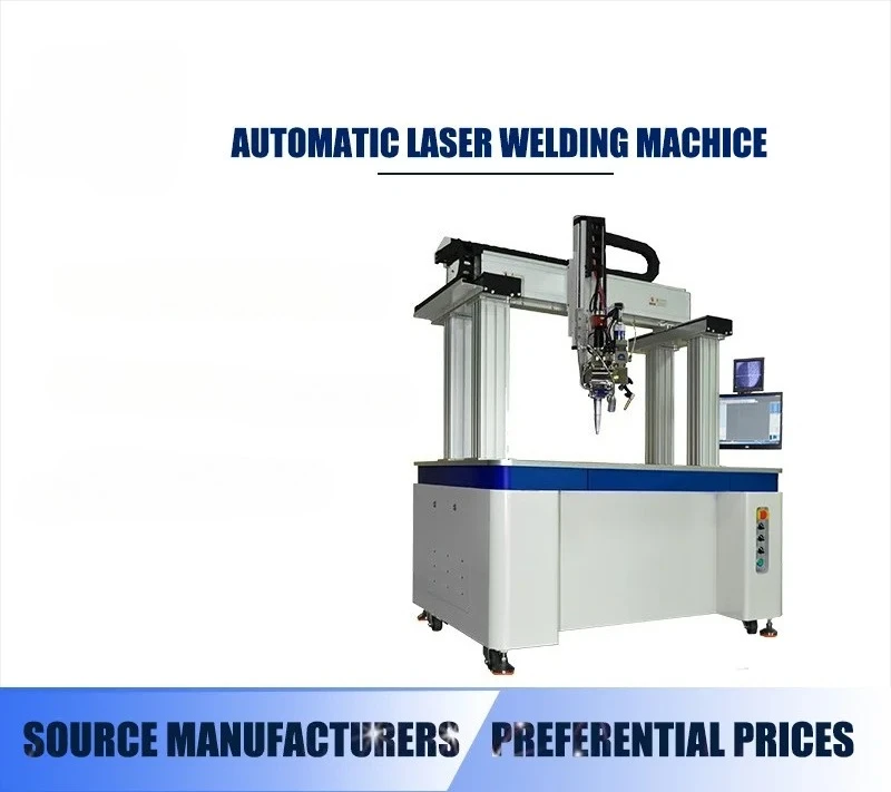 4000W Continuous Automatic Numerical Control Laser Welding Machine New Condition for Lithium Battery Vibrating Mirror Version