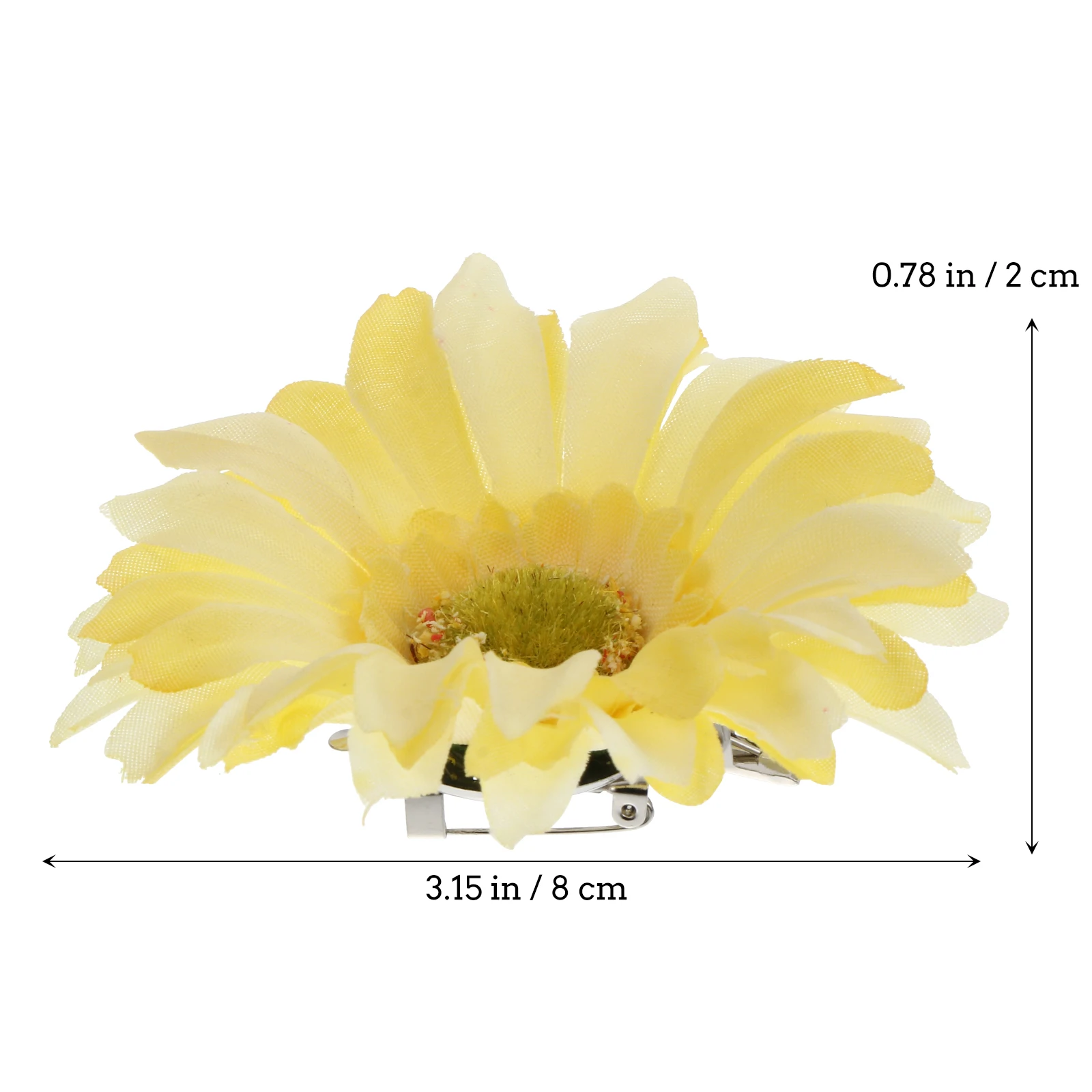 

12 Pcs Flowers Sunflower Hair Card Vacation Girl Accessories Artificial Sonnenblumen Kopfschmuck