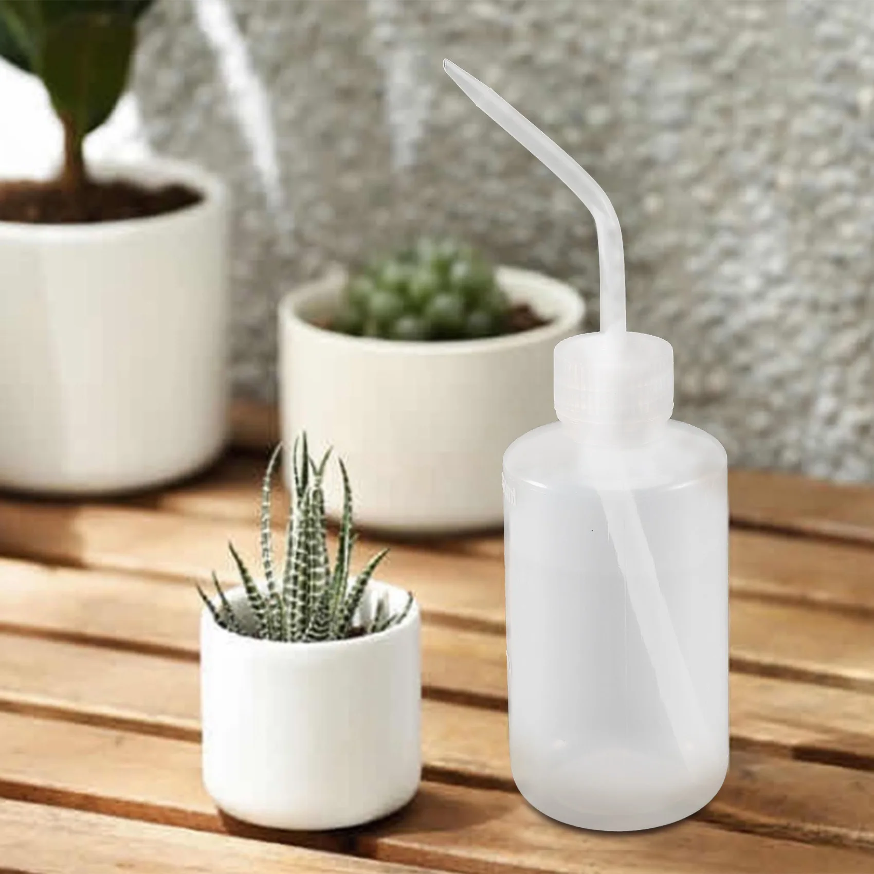 A24P 250mL 8OZ Capacidade Tatuagem Lavagem Transparente Branco Plástico Verde Sabão Squeeze Garrafa