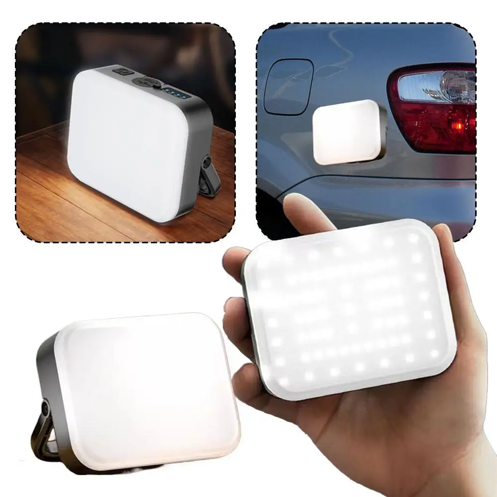 High Quality Outdoor Handheld Work Light Solar Outdoor Lighting Camping Light Handheld Work Maintenance Light Outdoor Gadgets