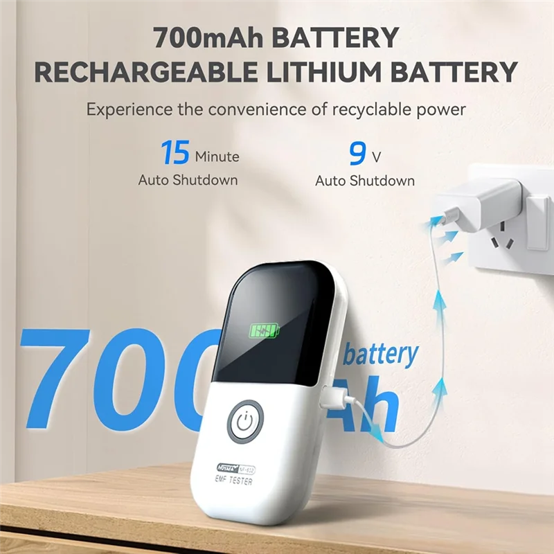 24-Hour Delivery NOYAFA NF-602 Handheld Radiation Detector Geiger Counter EMF Meter Electromagnetic Radiation Tester Magnetic Ra