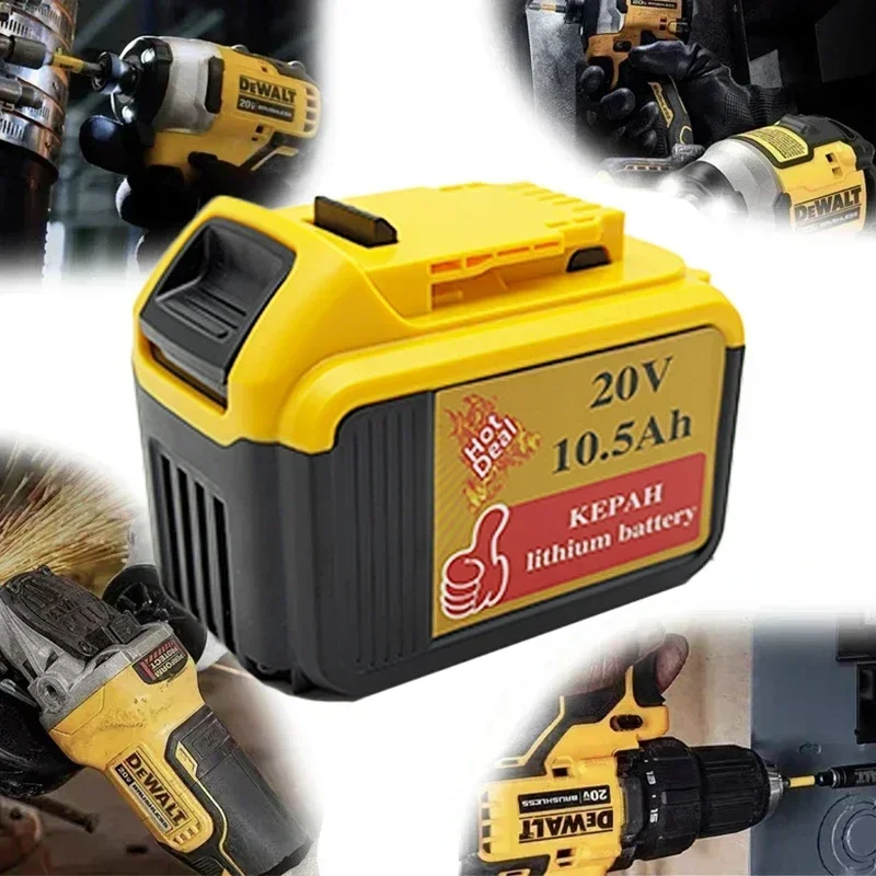 New Original DCB200 20V 12Ah Lithium Replacement Battery For Dewalt 18V DCB184 DCB200 DCB182 DCB180 DCB181 DCB182 DCB201 DCB206