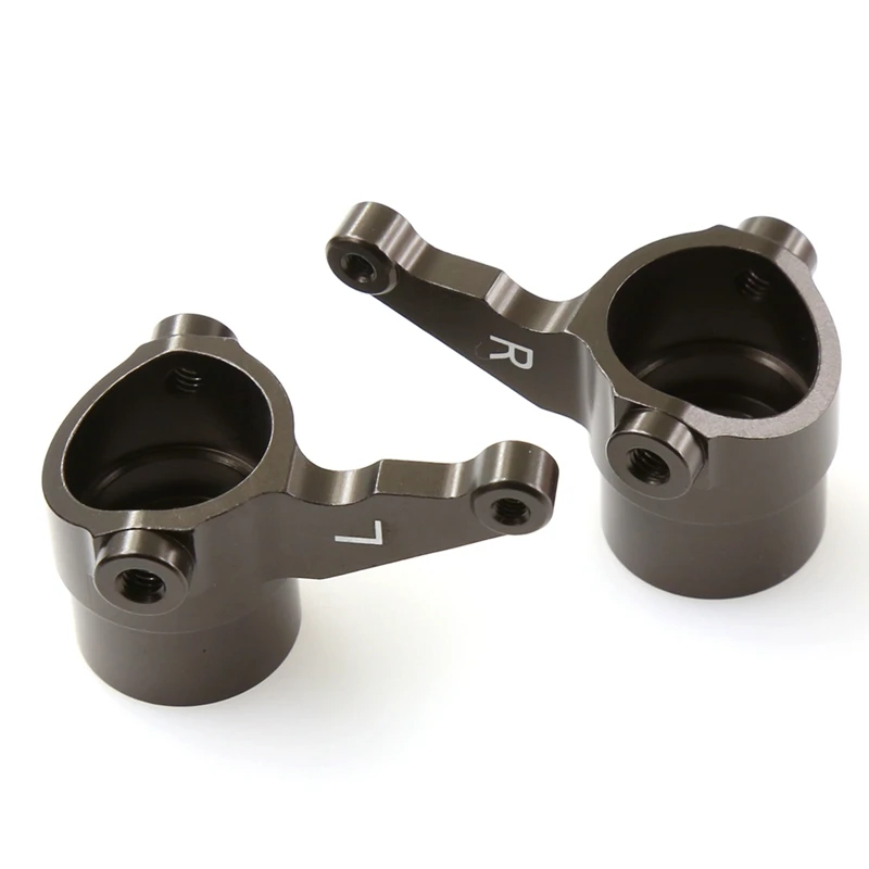 أفضل-CNC الألومنيوم 1/8 RC سيارة كيوشو-ماد كسارة جنون القوة FOXX-USA-1 كأس التوجيه ترقية جزء