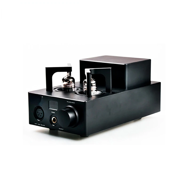 Full Balance Tube Headphone Amplifier HiFi Audiophile Tube Amplifier Desktop Pure Headphone Amplifier Front End Amplification