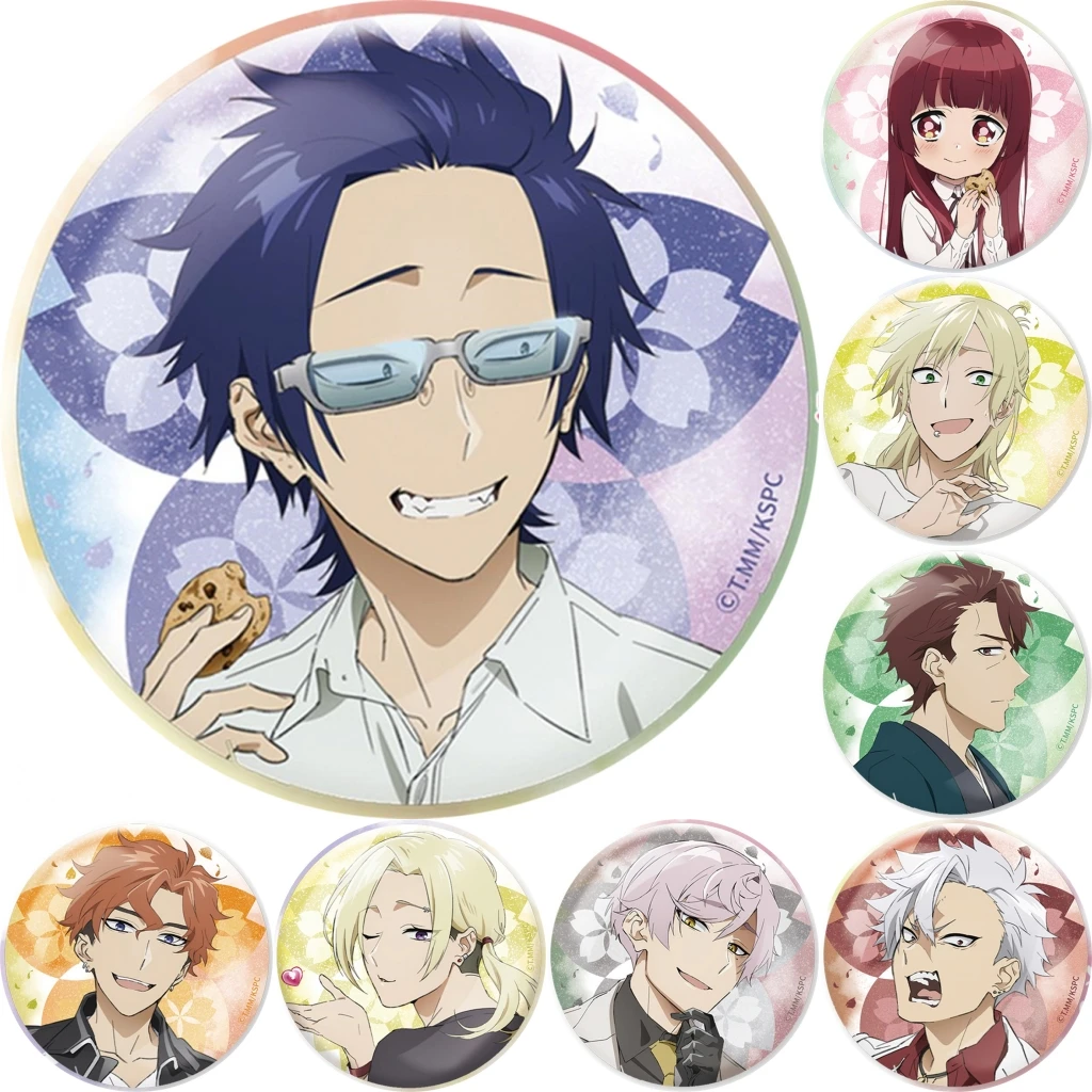 

58 мм аниме «Путеводитель Yakuza to Babysitting», значок для косплея, булавка, жестяная брошь SPTE ﻿ Опора