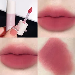 Matte lip glaze 6 colors - long-lasting, waterproof, non-stick - Velvet lip glaze, Normal skin - coral to red tones