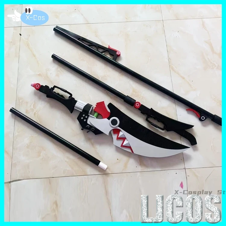 Ellen Joe Weapon Zenless Zone Zero Cosplay Shark Scissors Props Anime Halloween Party Costumes Masquerade Women Game