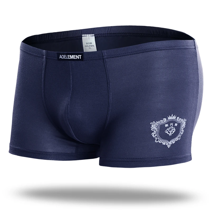 

Modal Men's Underwear - Mid-Rise Boxer Briefs, Breathable & Sexy Underpants for Youth