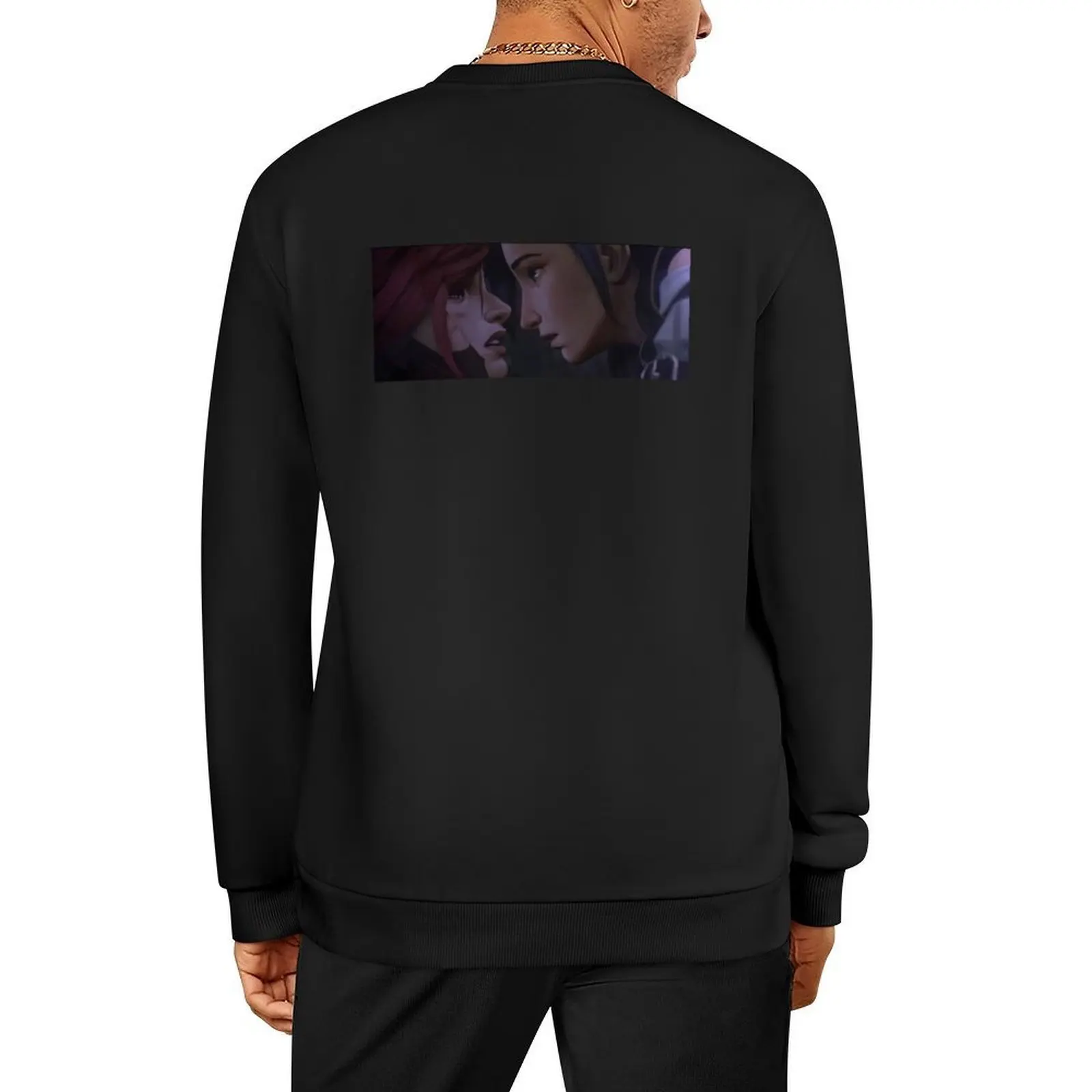 

Caitvi easy Pullover aesthetic clothing autumn new products graphic t shirts men anime clothing men's sweatshirt