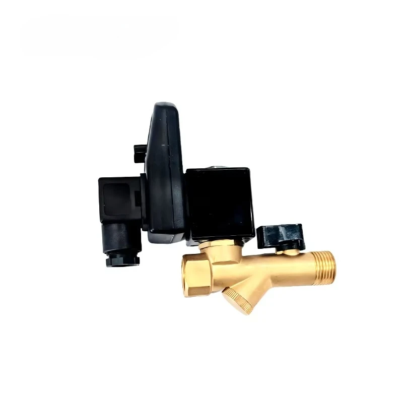 1/2 Electronic Drain Valve AC220V 16 Bar High Pressure Automatic Condensate Drain Valve for Compressed Air System - Manufacturer