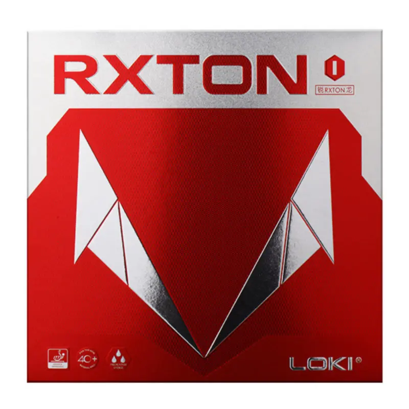 LOKI RXTON 1 Table Tennis Rubber Ping Pong Sponge High Elasticity Medium Hard 2.1mm Sticky Rubber