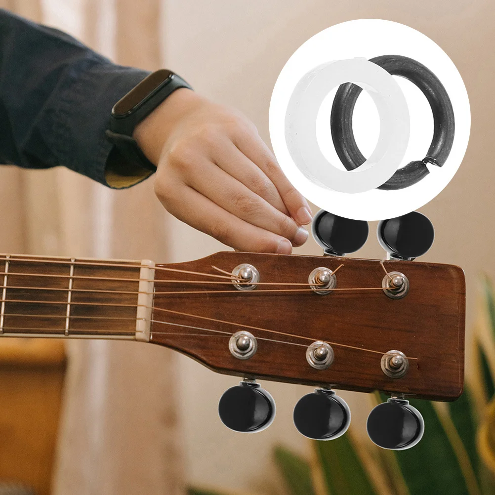 

Peg Gaskets Durable Metal Plastic Washer Fine Tuning Bracket Guitar Replacement Clips Compatible With Acoustic Electric