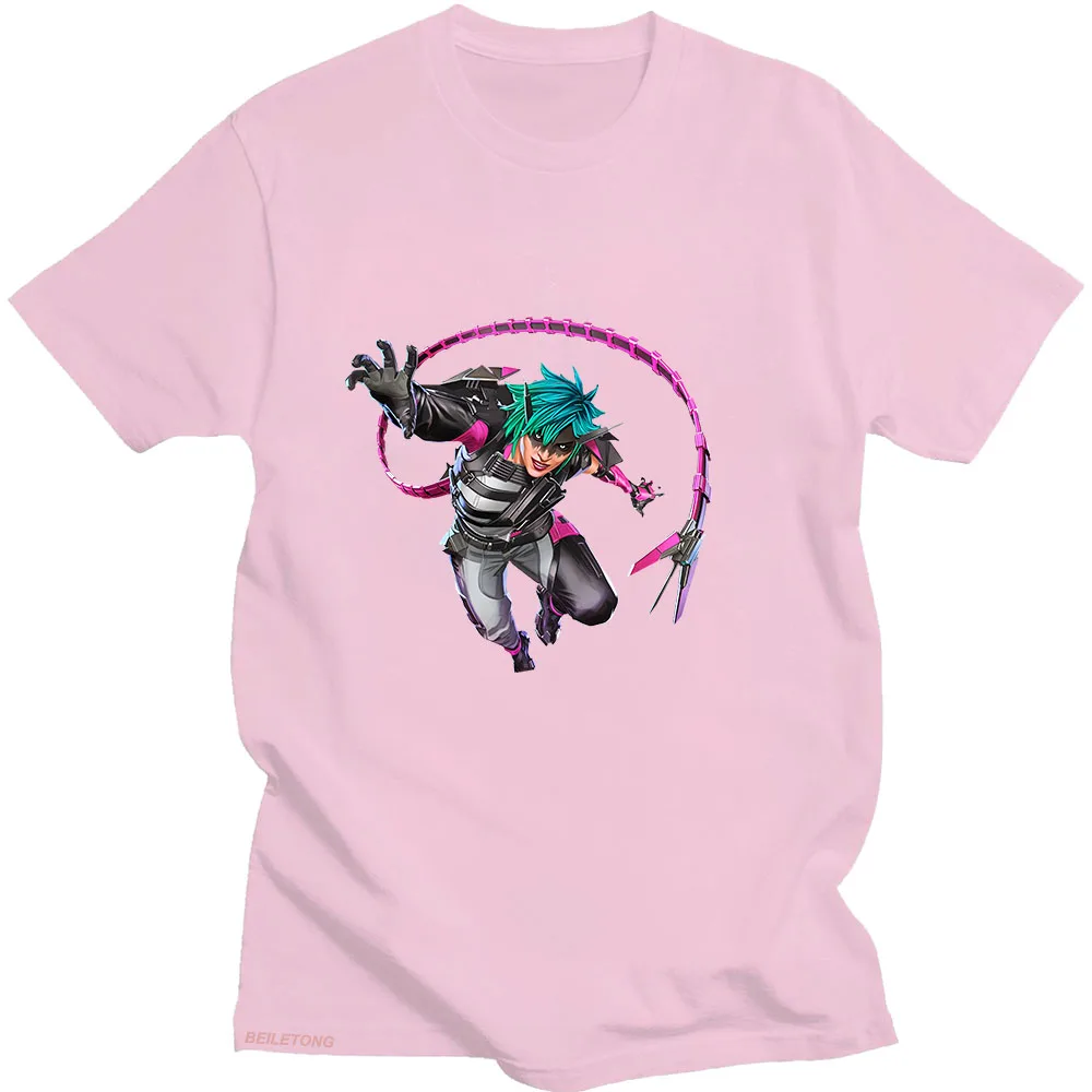 Cartoon Harajuku Anime T-shirt Apex Legends Summer Cotton Tee-shirt Funko Pop Aesthetic O-neck Tshirt Sudaderas Fashion Clothes image 4