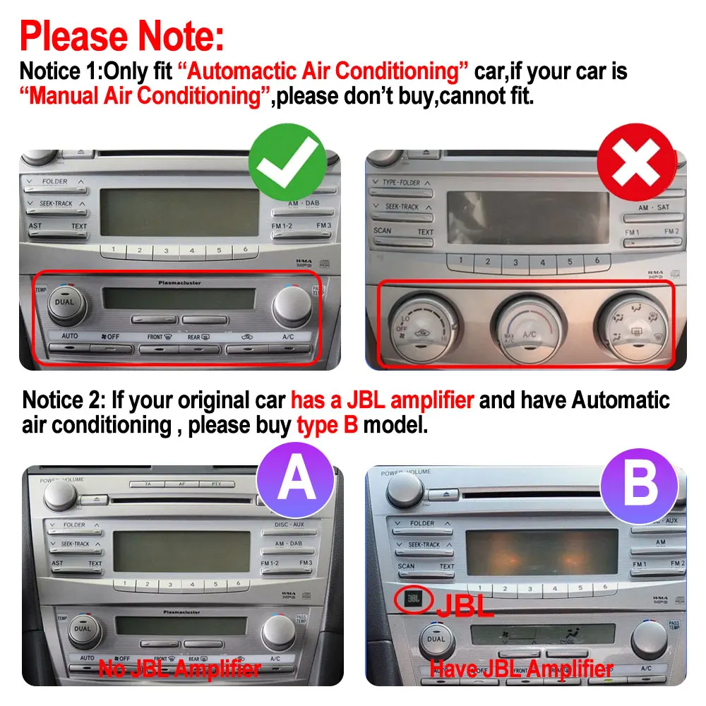Android 14 For Toyota Camry 6 XV 40 50 2006 - 2011 9.7