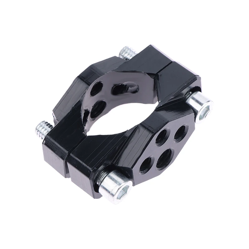 Motorcycle Handlebar Bumper Mount Bracket Clamp Aluminum Alloy For LED Spotlight Fog Turn Signal Lights