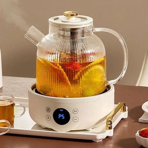 Health pot multi-functional household small office dormitory fully automatic glass tea maker kettle health cup flower teapot