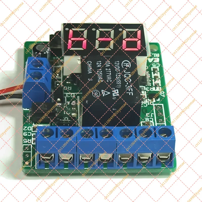 Universal Car 12V Delay Timer Relay, Voltage Sensing Trigger Module for Auto Start/Stop, ACC Signal & Electronic Switch