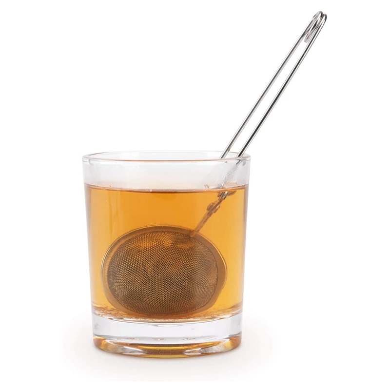 Tea Strainer, 3 Pack Premium Stainless Steel Tea Strainer With Handle For Loose Leaf Tea Fine Mesh Tea Balls Filter