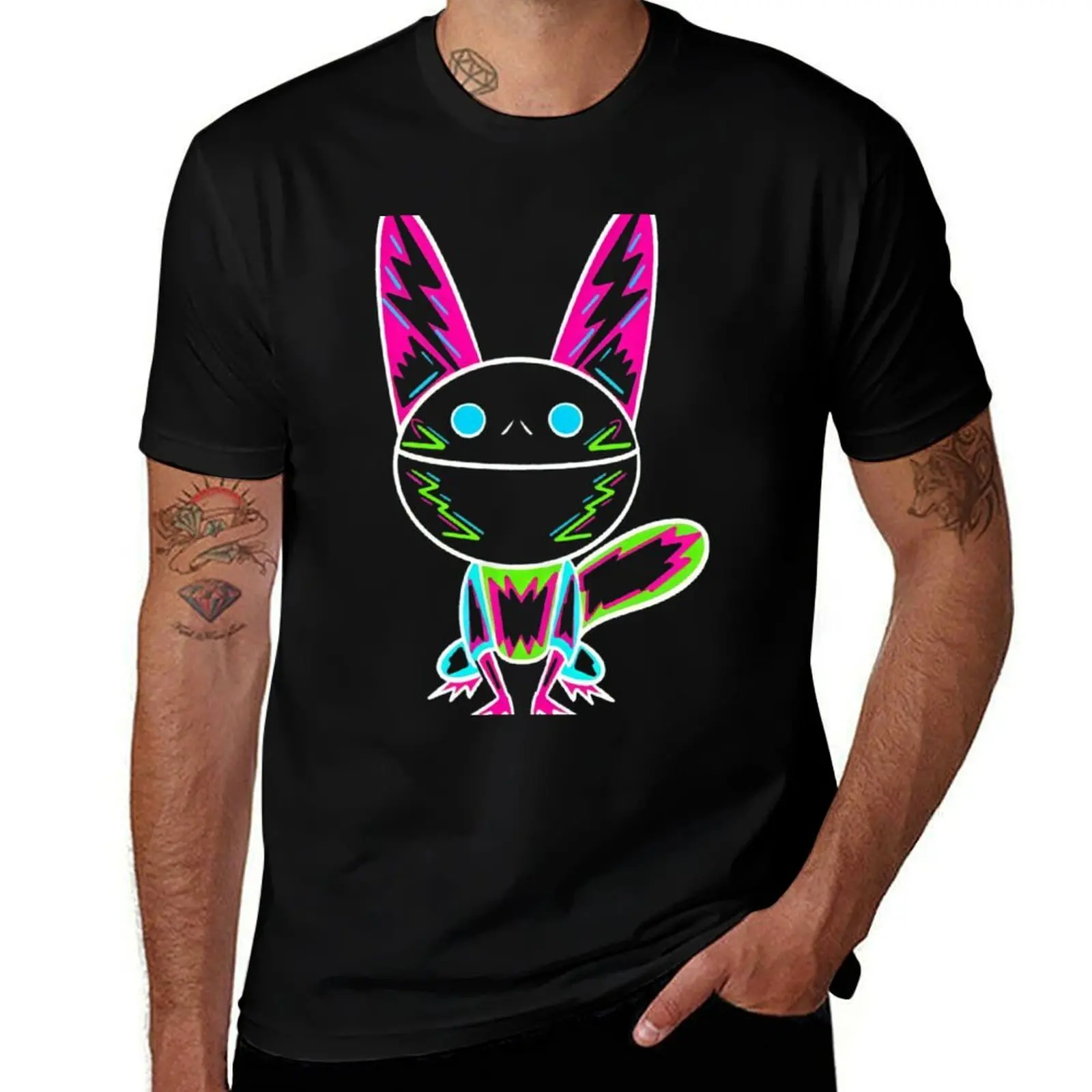 SWR Loth Cat T-Shirt Functional Casual Short Sleeve Tee