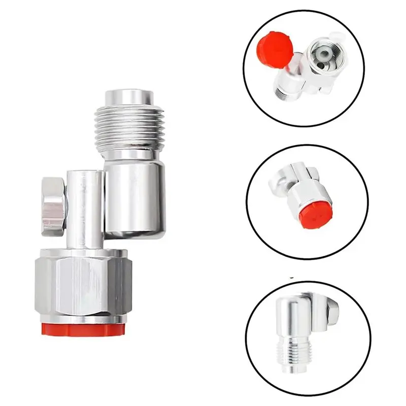 ABGG-Airless Paint Spray Gun Swivel Joint 235486 7/8 Inch Thread For 180 Degree Rotation
