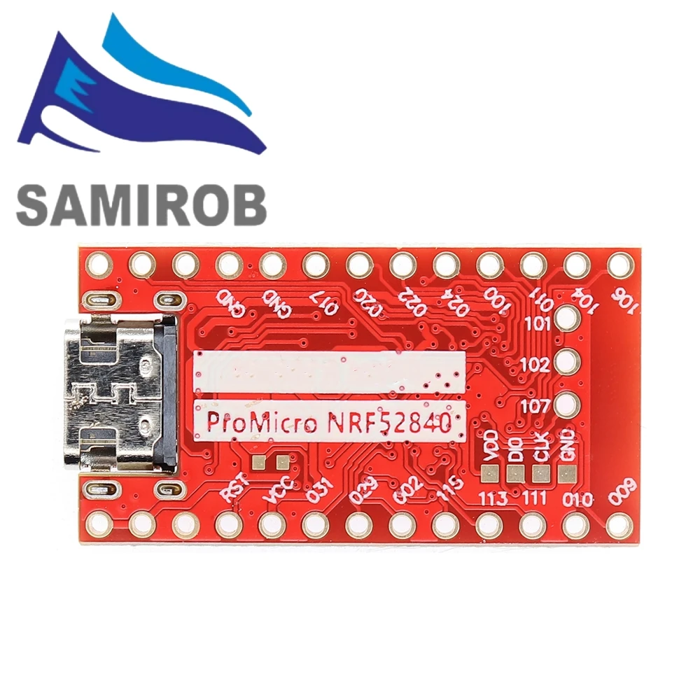 Picture 5: NRF52840 Development Board Compatible With Nice! Nano V2.0 Bluetooth Split keyboard Pro Micro Red Board For Arduino