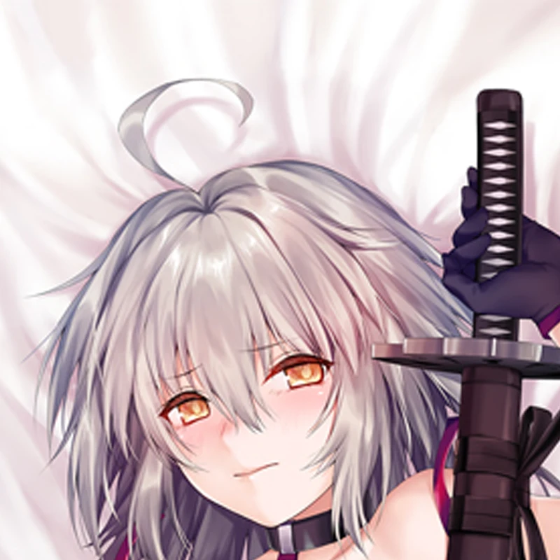 

Dakimakura Anime Pillow Case Jeanne d'Arc Alter Double-sided Print Of Life-size Body Pillowcase Gifts