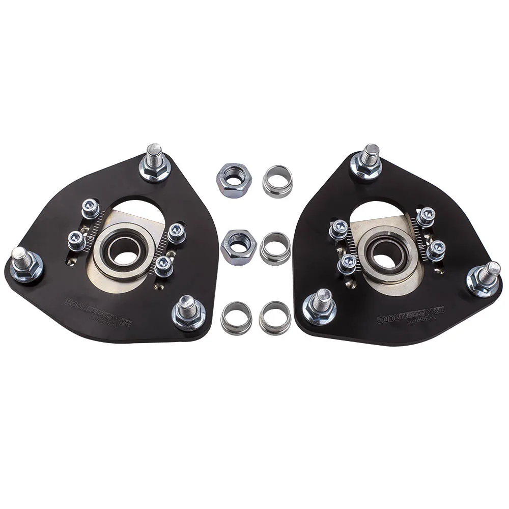 2x Suspension Top Mounts Front Camber Plate Upper Mount  for Nissan  S13  Silva  Japan Market  89-93