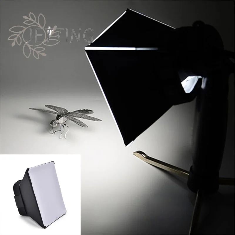 Picture 5: Hot Mini Softbox Diffuser For Flash Speed Light Portable Photography Flash Softbox Diffuser 10x13cm